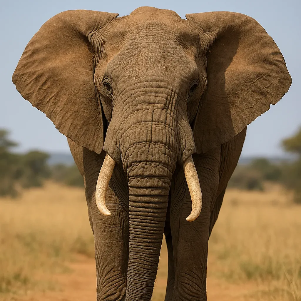 This animal will do anything to protect its young: African elephant