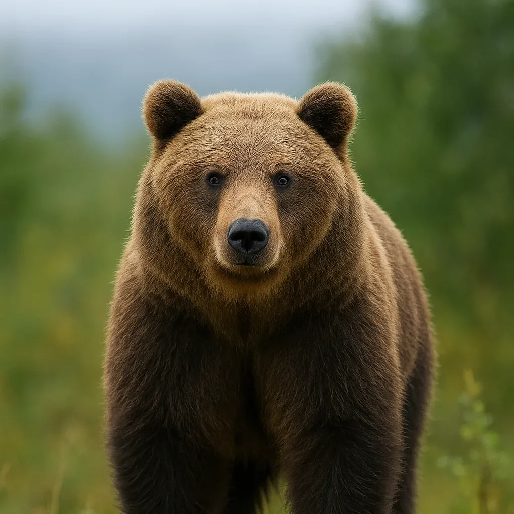 If you see these footprints, turn around: Bear