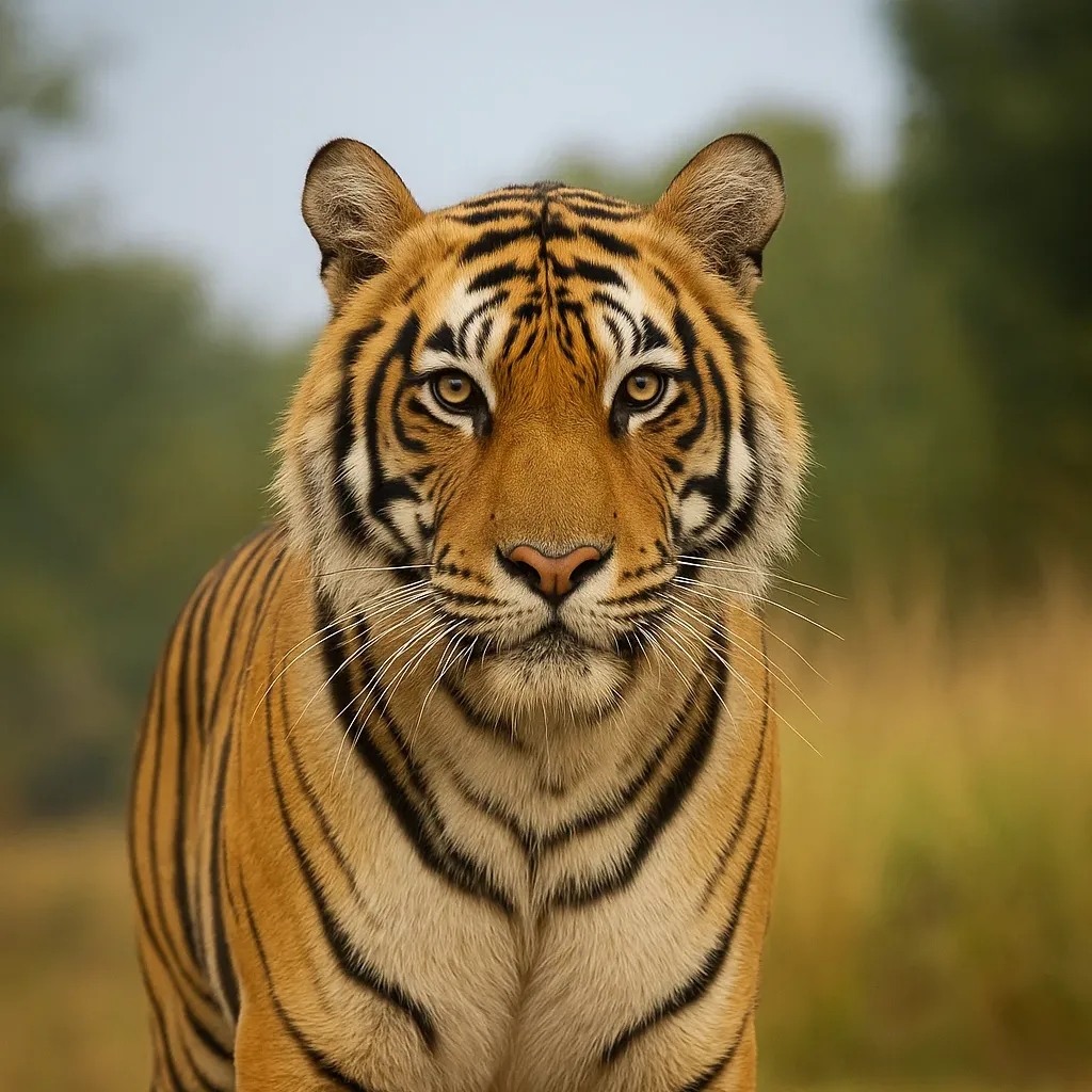 The animal with real cases of hunting humans: Tiger