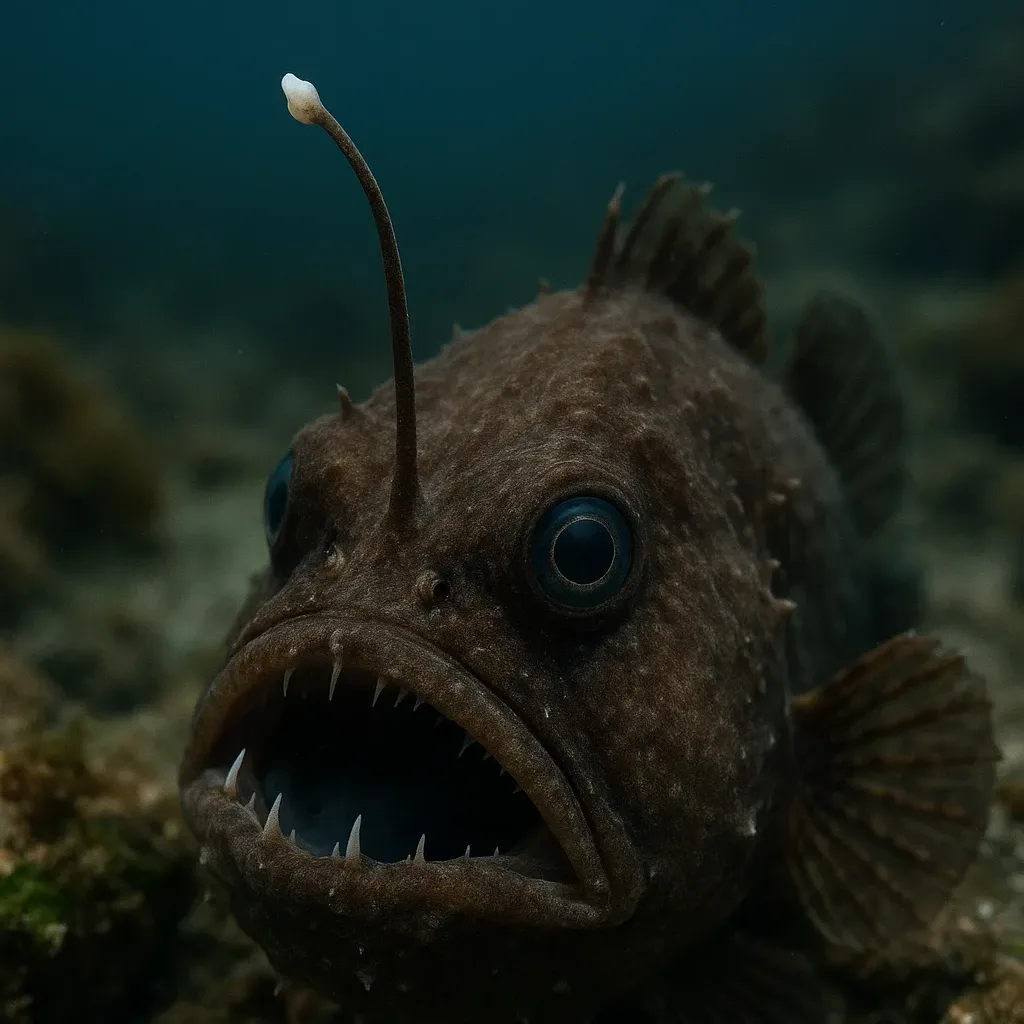 The predator that tricks its prey: Anglerfish