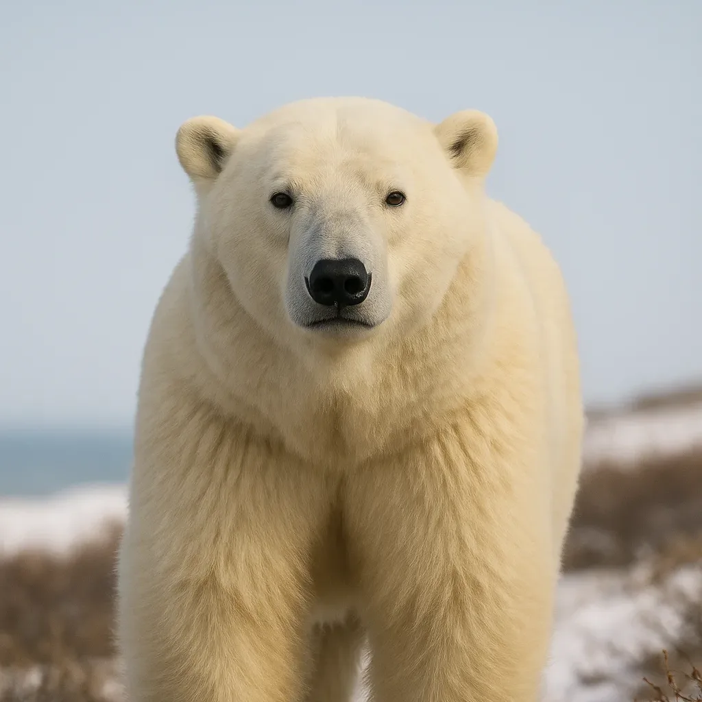 The only bear that may see humans as prey: Polar bear