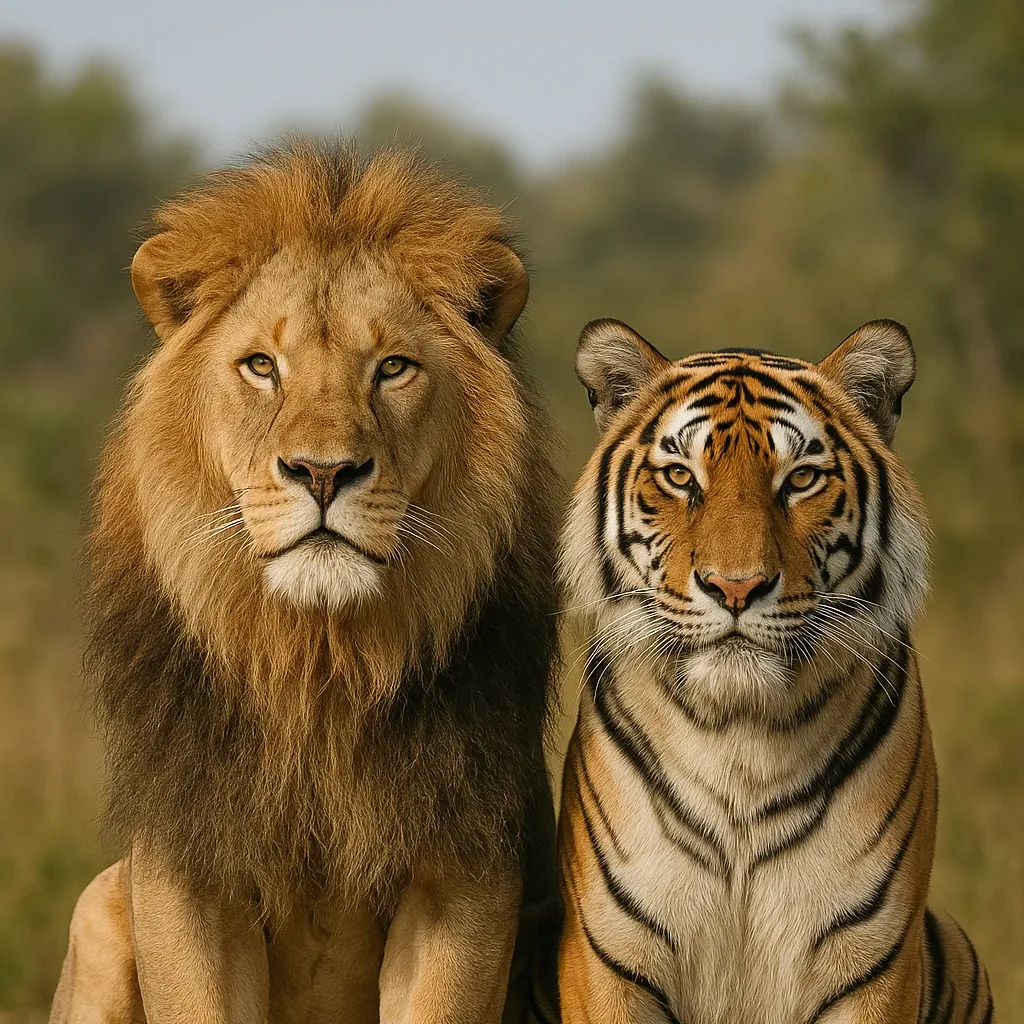 Lion vs tiger—the real winner based on facts: Lion and tiger